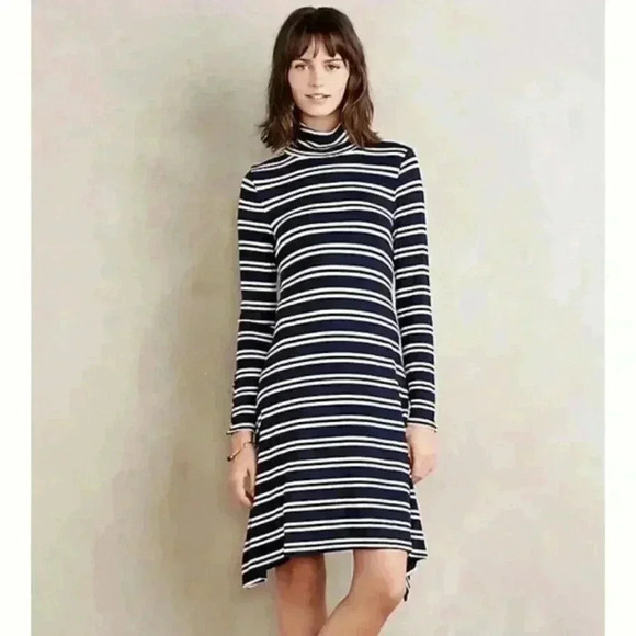 Maeve Turtleneck Swing Dress - Picture 1 of 11